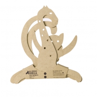 Set de 3 cintres animaux